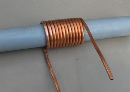 Hjemmelavet kedelspiral Hjemmelavet kedelspiral
