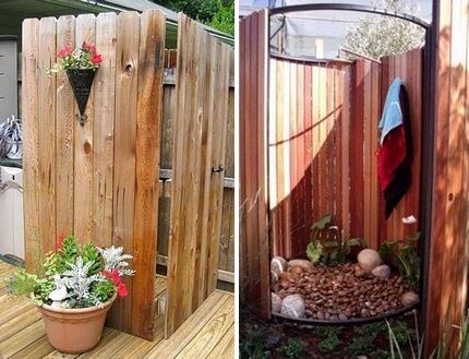 DIY opvarmet sommerbruser Badeværelsets originale design
