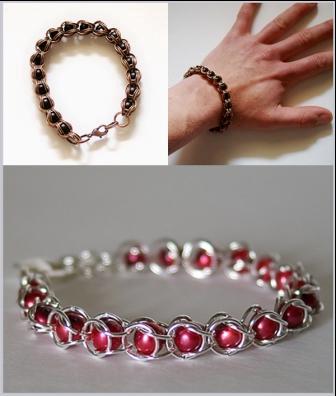 DIY perle armbånd