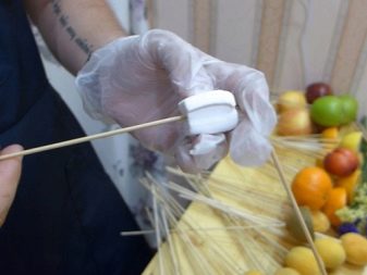 DIY buketter af skumfidus, marmelade og andre ingredienser, foto, mesterklasse for begyndere trin for trin