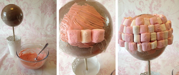 DIY kytice z marshmallow a marmelády. Fotografia, majstrovské kurzy