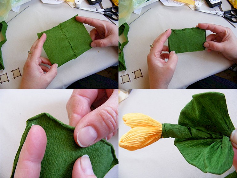 DIY papirblomster fotoeksempler: hvordan man laver håndværk til begyndere i en mesterklasse, hvad skal man gøre fra tyndt crepe -papir og fra tykt papir?