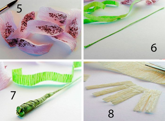 DIY papirblomster fotoeksempler: hvordan man laver håndværk til begyndere i en mesterklasse, hvad skal man gøre fra tyndt crepe -papir og fra tykt papir?