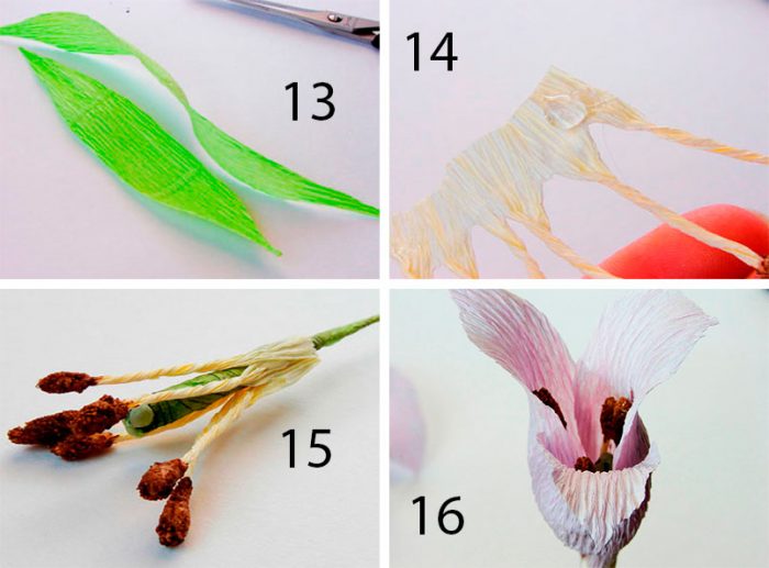 DIY papirblomster fotoeksempler: hvordan man laver håndværk til begyndere i en mesterklasse, hvad skal man gøre fra tyndt crepe -papir og fra tykt papir?