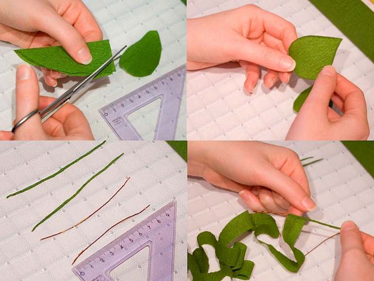 DIY papirblomster fotoeksempler: hvordan man laver håndværk til begyndere i en mesterklasse, hvad skal man gøre fra tyndt crepe -papir og fra tykt papir?