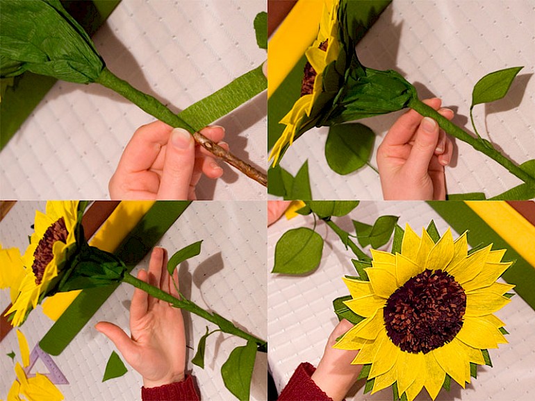 DIY papirblomster fotoeksempler: hvordan man laver håndværk til begyndere i en mesterklasse, hvad skal man gøre fra tyndt crepe -papir og fra tykt papir?