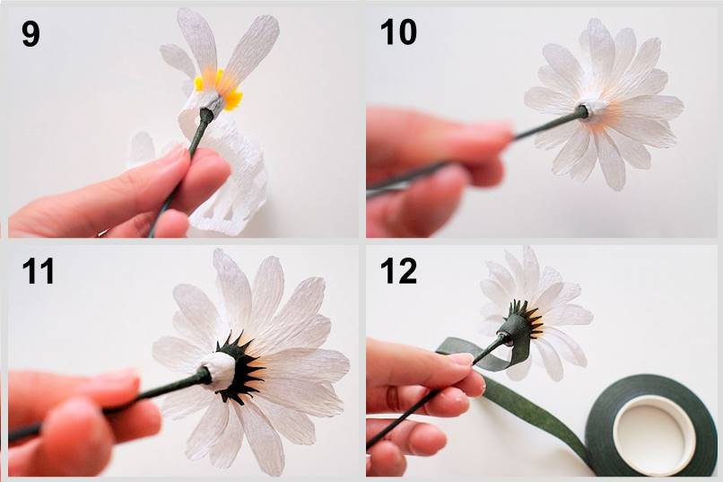 DIY papirblomster fotoeksempler: hvordan man laver håndværk til begyndere i en mesterklasse, hvad skal man gøre fra tyndt crepe -papir og fra tykt papir?