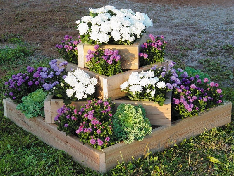 Sådan laver du et blomsterbed med dine egne hænder