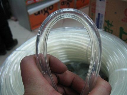 خرطوم شفاف PVC