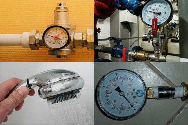 الضغط في أنظمة إمدادات المياه لمنزل خاص