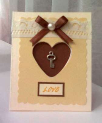 Kortti, jossa on avain sydämestäsi, auttaa rakkaasi valmistautumaan seuraavaan tärkeään vaiheeseen.