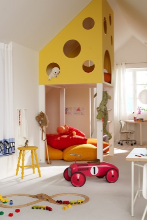 Детско таванско помещение: оформление и дизайн