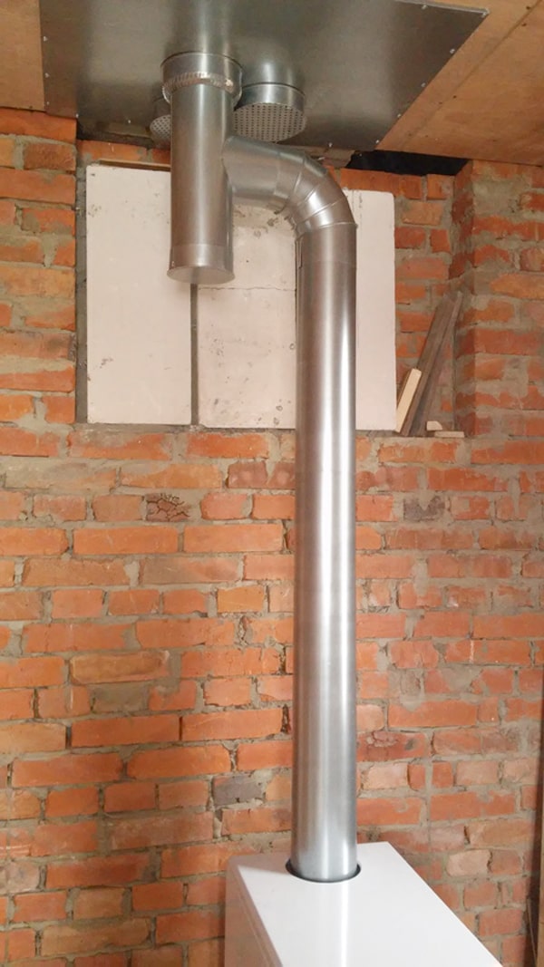 DIY skorsten: enhed og installation af en røgkanal i et privat hus