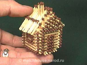 domik-iz-spichek035 Ako vyrobiť hrad zo zápaliek vlastnými rukami
