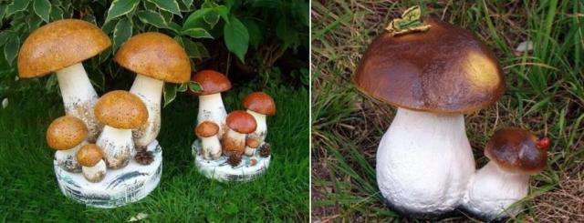 Styrofoam -sieniä maahan