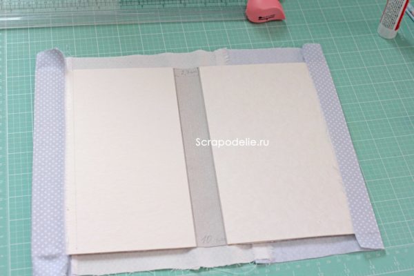 Χειροποίητο χαρτόδετο για άλμπουμ scrapbooking, βήμα 20