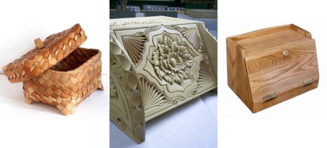 φτιάξτε μόνοι σας κουτί ψωμιού από ξύλο