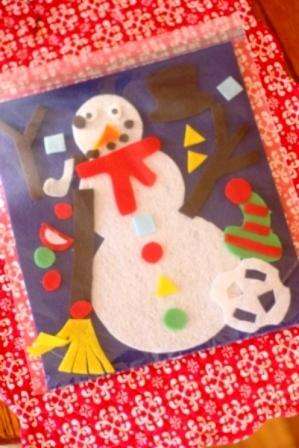 Δώρα για μικρά παιδιά: κατασκευαστής χιονάνθρωπου