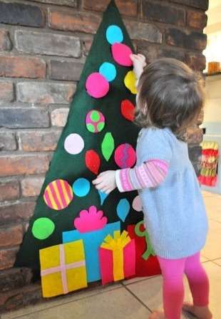 ضع في اعتبارك ما تحتاجه لشجرة عيد الميلاد المصنوعة من القماش: