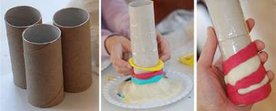 DIY saltdej håndværk foto trin for trin for børn