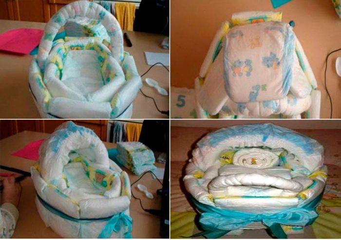 كيفية اعطاء الحفاضات لحديثي الولادة بشكل صحيح حفاضات DIY خطوة بخطوة