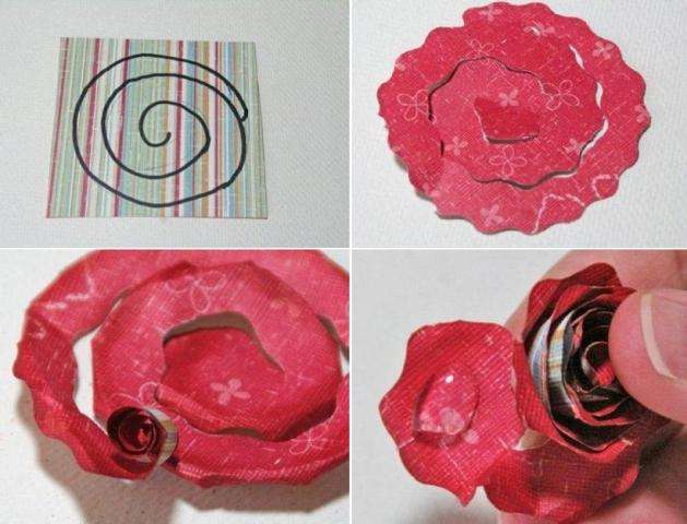Έτσι, θα σας πούμε πώς να φτιάξετε ένα τριαντάφυλλο από χαρτί για δώρο
