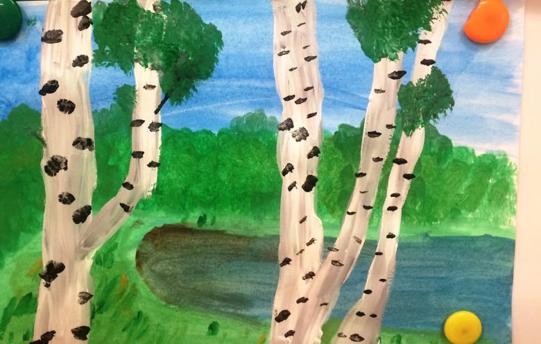 Ako nakresliť brezu po etapách - ľahké majstrovské kurzy kreslenia brezy