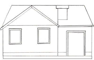 Kuinka piirtää kaunis unelmiesi talo kynällä askel askeleelta - kuinka piirtää kaksikerroksinen talo?