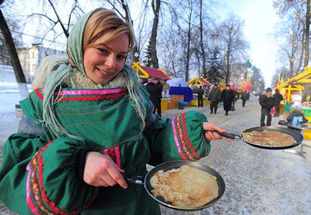 تقاليد وعادات Shrovetide