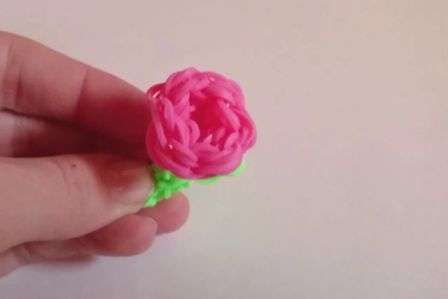 Gumová ruža so stonkou