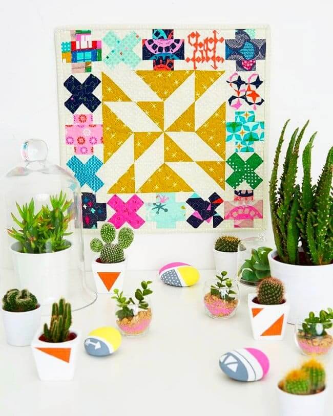 Patchwork -tyyli sisätiloissa Patchwork -tyyli sisätiloissa