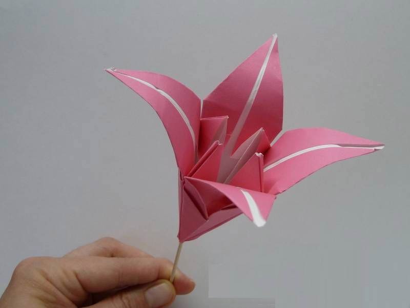 Lilje origami