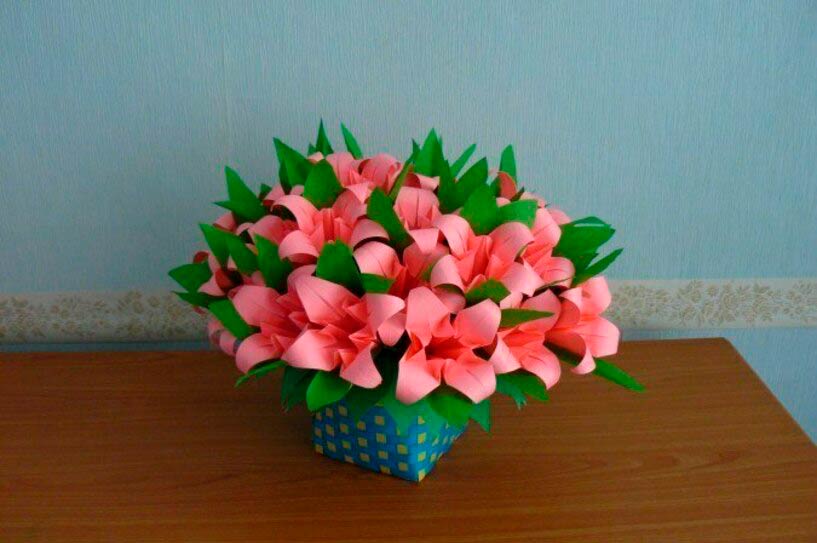 Origami liljer