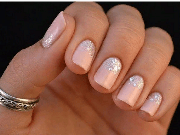 idé manicure nytårsjakke