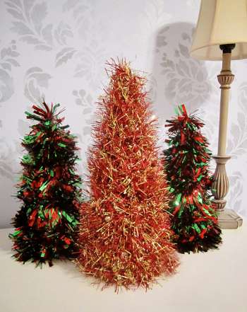 vyrobte si umelý vianočný stromček vlastnými rukami