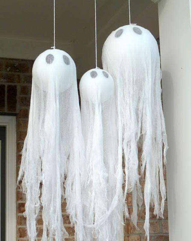DIY strašidelné halloweenske remeslá