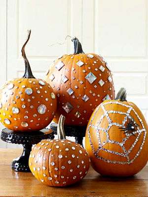 DIY halloweenske dekorácie