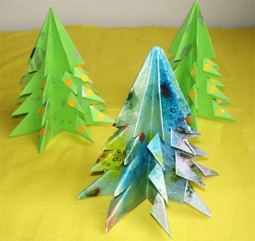χειροτεχνίες origami για το νέο έτος