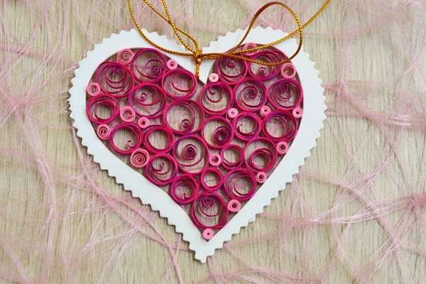 quilling valentinky