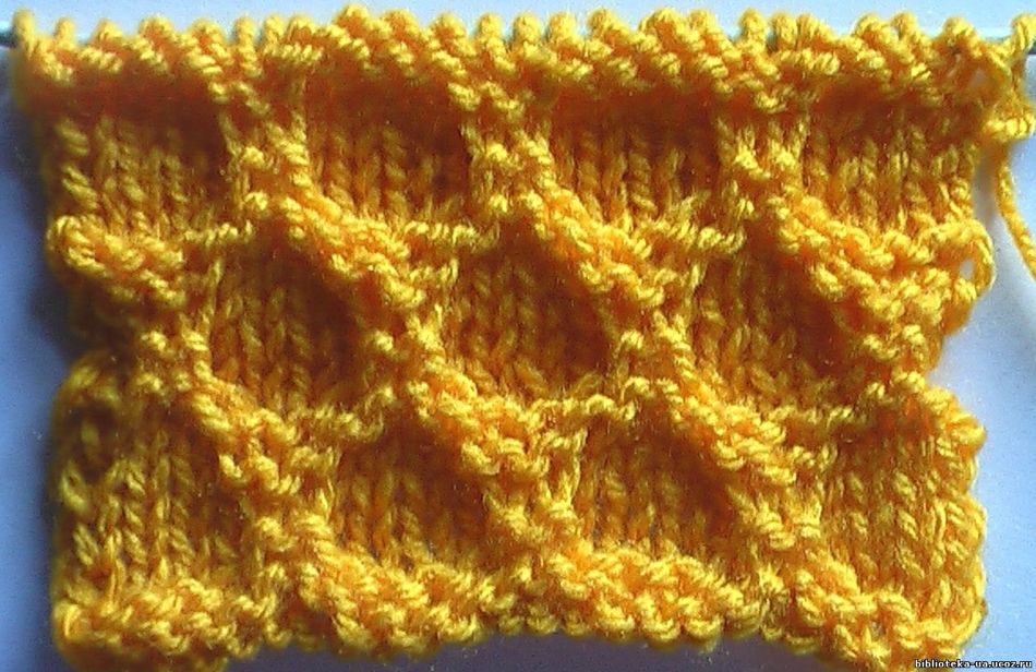 Mønstre til handsker med strikkepinde, eksempel 6