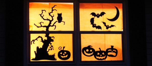 domáca dekorácia na halloween