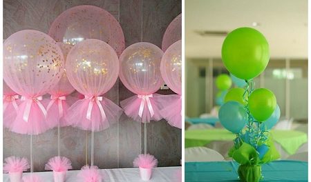 ako krásne ozdobiť balónikmi