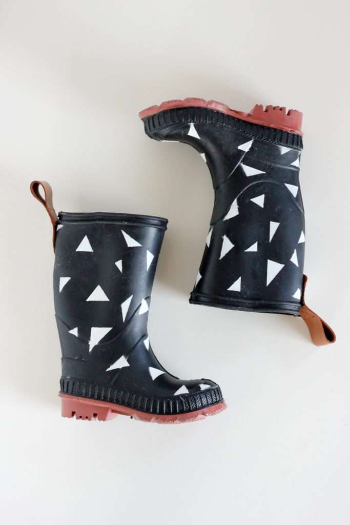 DIY dámska zimná obuv dekor