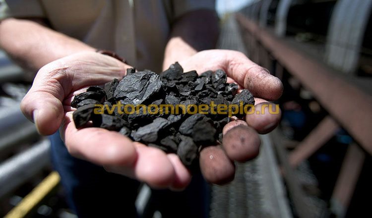 الفحم للغلاية المنزلية