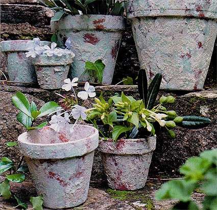 dekorationspotter til blomster