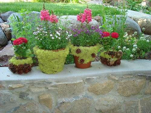 ديكور وعاء الزهور DIY