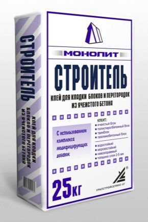 Лепило за блокове от пяна: разновидности, температура на използване и консумация