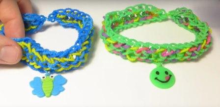 Kuinka kutoa Rainbow Loom Neck Choker