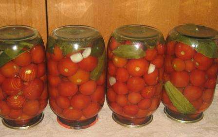 konzervácia paradajok na zimu