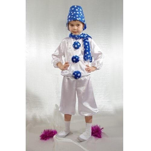 miten tehdä lumiukon puku lapselle